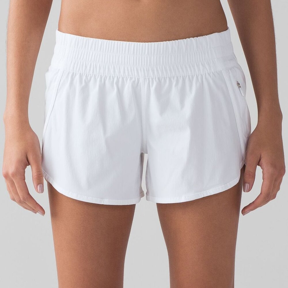 Lululemon Tracker Short V *4" White - Size 4